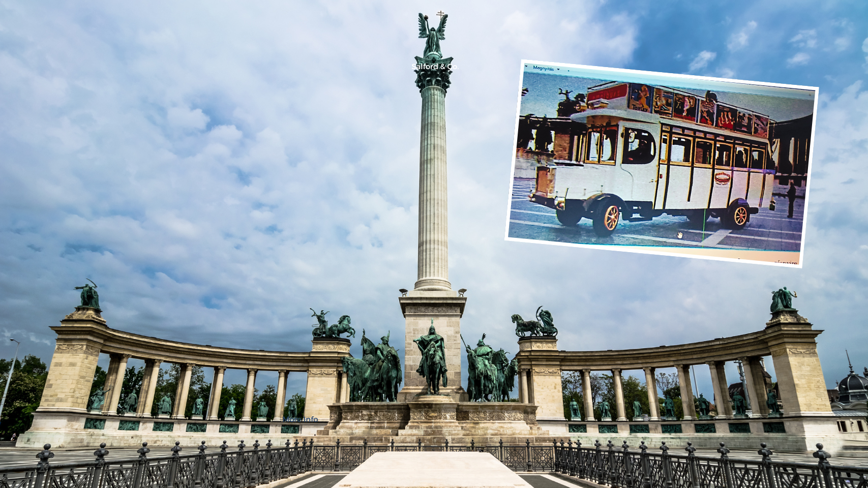 Budapesti városnézés – hajóval és omnibusszal